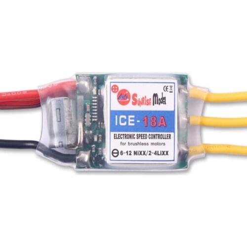 SunriseModel ICE 18A 30A 40A 60A 80A 100A 120A 150A 2-6S Helicopter Airplane Brushless ESC with BEC Output for RC Models DIY