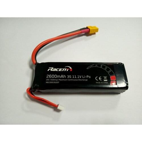 Volantex Rancet 792-4 Atomic RC Boat parts PB3113 11.1V 2600mAh Li-Po 25C Battery XT60 Plug
