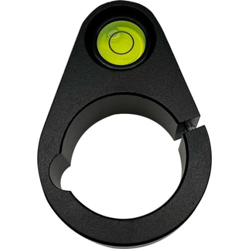 High quality green level bubbles survey pole 32mm DIAMETER Round all Metal Level Bubble Spirit Levelling Fit 32mm survey pole