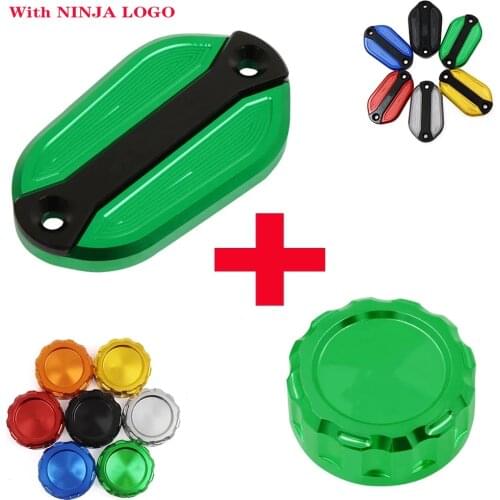 Rear Brake Fluid Cylinder Master Reservoir Cover Cap For Kawasaki NINJA 250R 300 400 650 1000 ER-6F ZX6R ZX10R ER-6N Z800 Z750