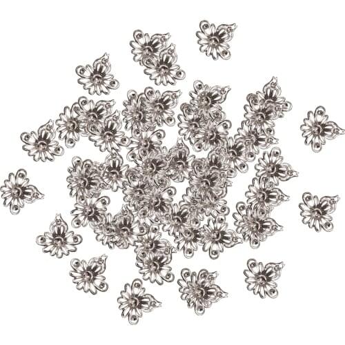 50x Hair Clips Jewelry Making Accessories DIY Charms Headdress Jewelry 20mm