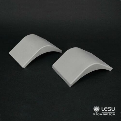 1Pair Metal Mud Guard Fender for LESU 1/15 Loader RC Truck DIY Model Car TH05796