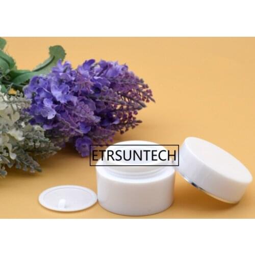 10g White Jar Round Cosmetic Container Empty Cream Jar,Plastic Cosmetic Packaging Bottle F1532
