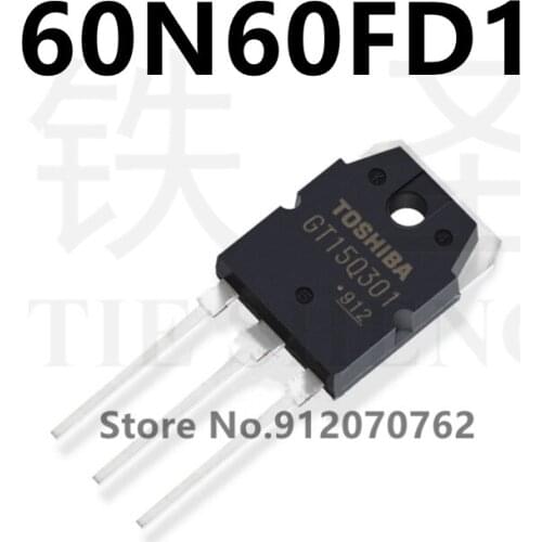 10PCS/LOT SGT60N60FD1PN SGT60N60FD1 60N60FD1 TO-3P