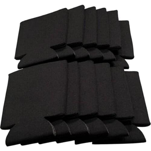 10Pcs Neoprene Can Sleeves, Beer Insulator Coolers for Standard Cans (12oz)