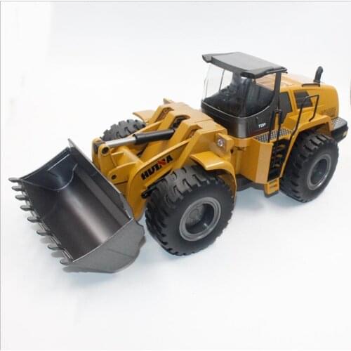 583 1583 10 Channel 1:14 Remote Control Excavator RTR 2.4GHz Hobby Bulldozer Alloy Truck