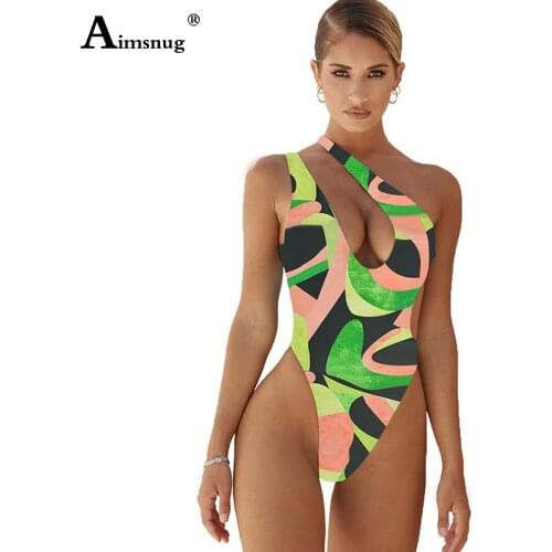 Модные слитные купальники Aimsnug China At AliExpress