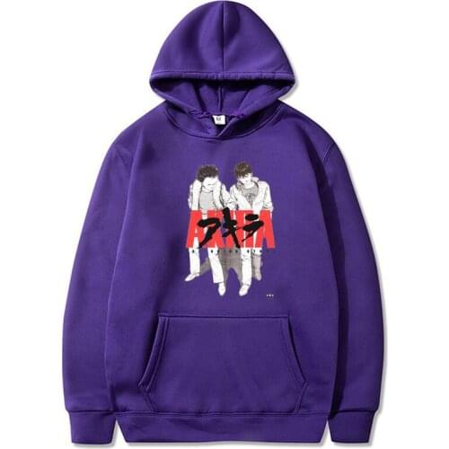 AKIRA Anime Causal Teenager Sweatshirt Soft Size XS-4XL Man and Woman Hot Sale Hoodies Oversize Fashion