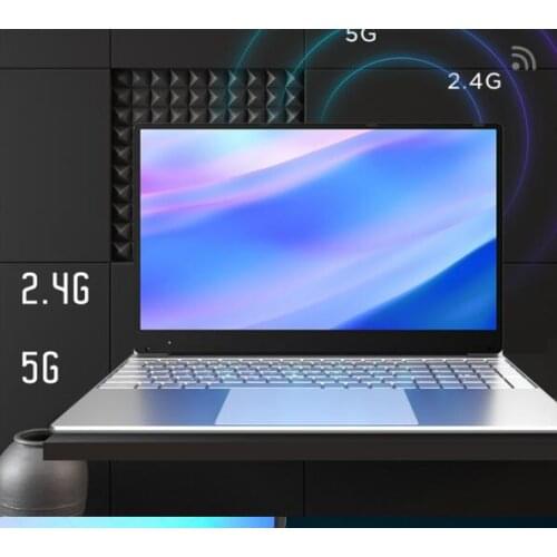 15.6 Inch Laptop Quad Core DDR 8GB RAM 512GB ROM for Intel Celeron J4125 Windows 10 Pro Computer Bluetooth Backlit keyboard