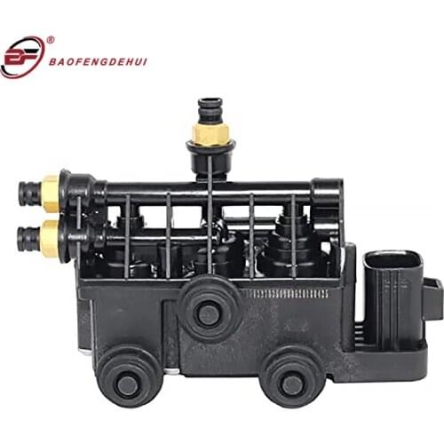 Front Solenoid Valve Assembly Air Suspension Pump Parts RVH500060 For Range Rover GCAT 2002-2009 M62 B44 4.4 V8