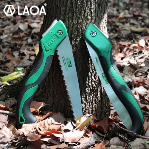 LAOA 9T Folding Saw Garden Pruning Saw Outdoor Handsaw Sharp Saw