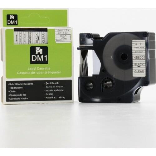 Dymo tape label printer compatible DYMO d1 label tapes D1 label cassette 45800