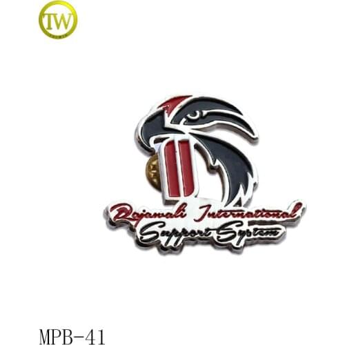 MPB41 Made in China soft enamel lapel pin,hard enamel metal pin badge