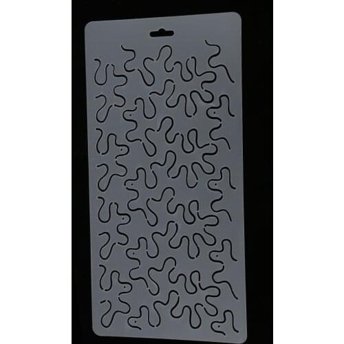 Acrylic Stencils Quilt Template set Stencilslarge Stipple Stitch Sewing Tool