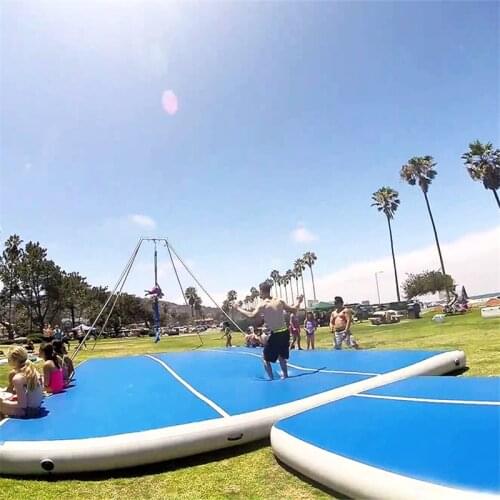 Inflatable Airtrack 3x2x0.2m Gym Mats Tumbling Track For Cheerleading, Gymnastics Training, Beach, On Water, Home Use