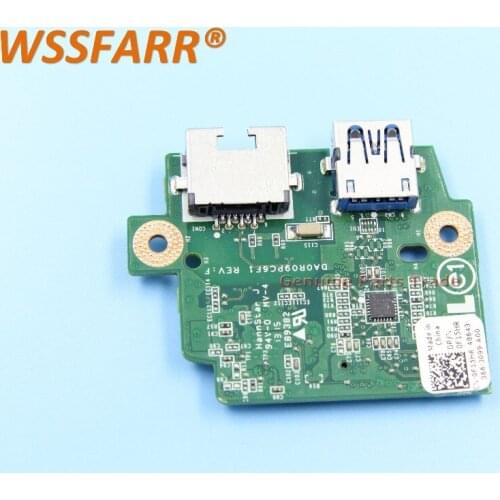 Original for DELL Inspiron 5720 7720 USB 3.0 LAN ETHERNET Circuit Board F15HR 0F15HR DA0R09PC6F1 tested ok