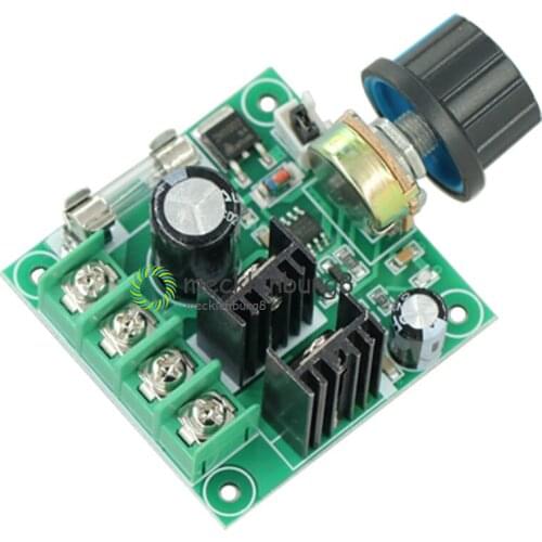 10A 9V~50V PWM DC Motor Speed Control Switch Controller Volt Regulator Dimmer