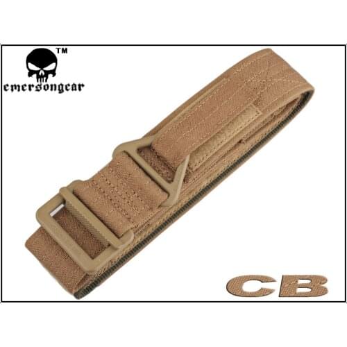 EMERSON CQB rappel Tactical Belt Men sports Military Army canvas belt coyote brown EM8673 Waist Support