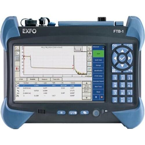 Handheld EXFO OTDR FTB-1V2-730C-SM1-VFL OTDR,Integrated VFL, Touch Screen Optical Time Domain Reflectometer BY DHL