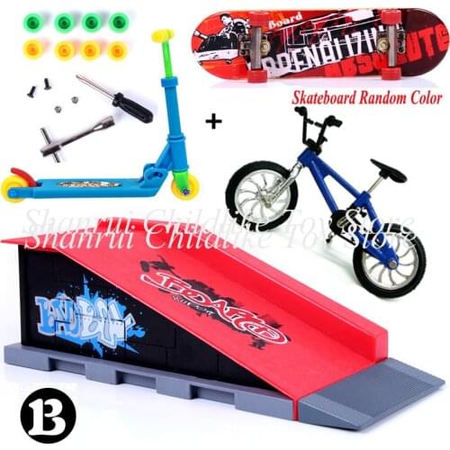 Skate Park Skating Site For Finger Bike Finger Scooter Finger board Ultimate Parks Boys Game Adult Educational Toy Children Toys