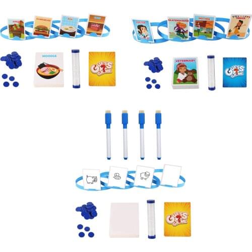 Guess Who I Am Family Game Indoor Fun Guessing Who Is It Classic Board Game Toys For Children