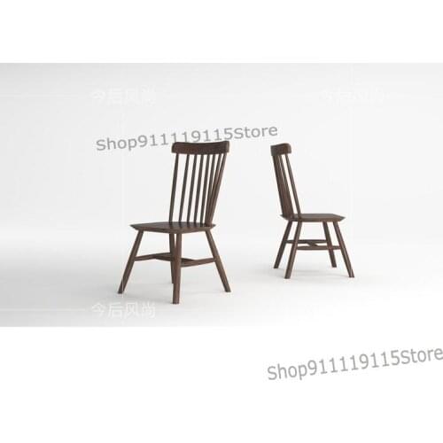 [windsor Chair] Solid Wood Dining Chair / Computer Chair / Lazy Chair / Boss Chair / Office Chair / Tea Chair / Reception Chair