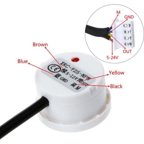 XKC-Y25-NPN Non-Contact Liquid Level Sensor Stick Type Water Detector Switch DC