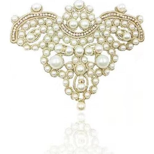 1pair DIY Manual Rhinestone Luxury Crystal Shoes Decorations For high Heels Sandals Boots Crown Bridal Wedding Party Shoes