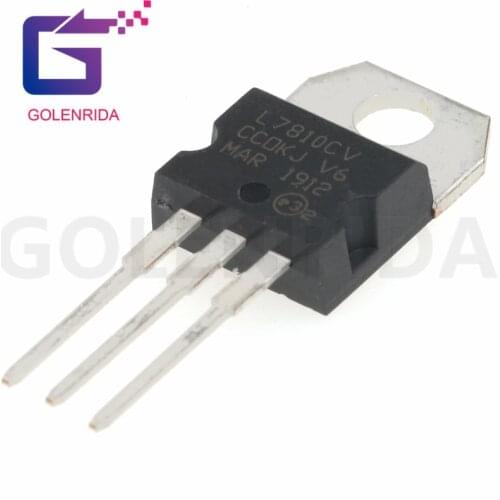 10PCS L7810CV TO220 L7810 TO-220 7810 LM7810 MC7810 7810CV