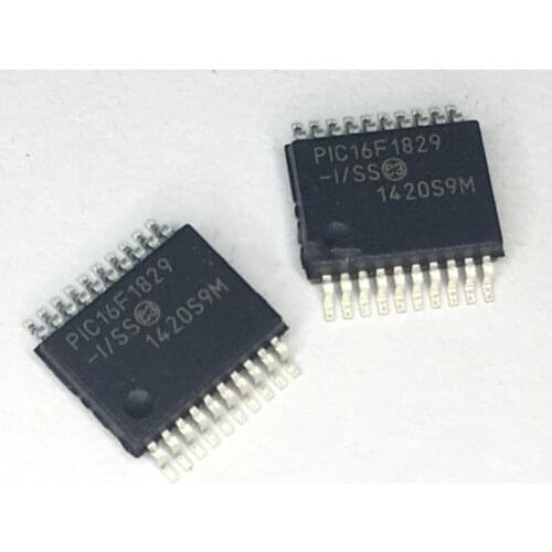 10PCS New PIC16F1829-I/SS SSOP20