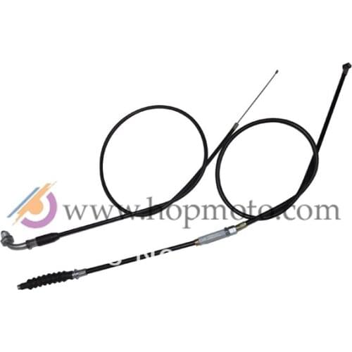 110cc dirt bike throttle cable/clutch cable kit for pit bike Line spare parts