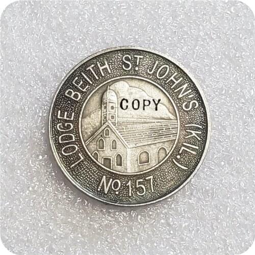 NO.157 LODGE BEITH ST JOHNS(KIL.) COPY COINS