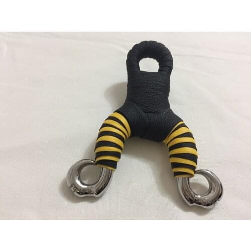 5 set Archery shooting slingshot catapult titanium steel slingshot for fish hunting