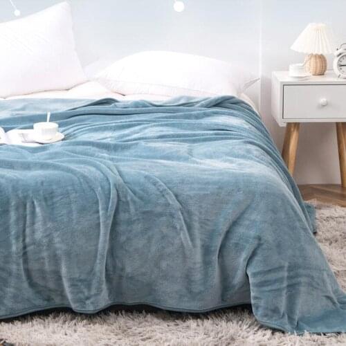 Soft Blanket for Bed Winter Warm Bedspread Bed Cover Grey Throw Blanket for Kids Adult Bedding Bed Sheet A Blanket for Sofa Bed