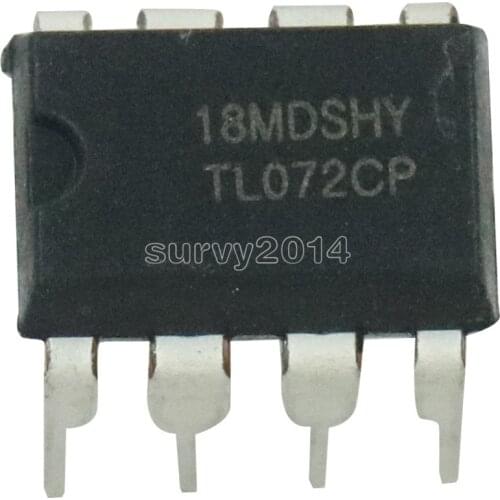 5PCS TL072CP DIP8 TL072 DIP TL072CN DIP-8 new and original IC NEW