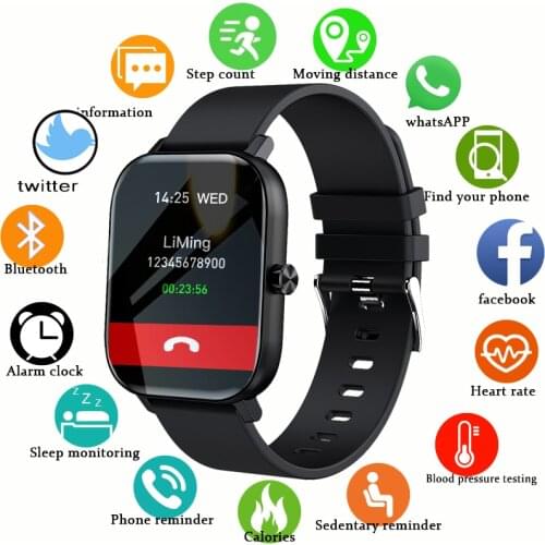 LIGE New Smart Bluetooth Call watch Men Women Sports Heart Rate Sleep Multifunction smart watches For Android IOS Xiaomi Huawei