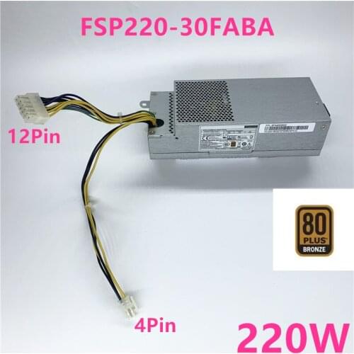 Original New PSU For Acer Veriton X4630G X6630 12Pin Power Supply FSP220-30FABA FSP220-30PABA D14-220P2B D15-220N1A DC2201B.001