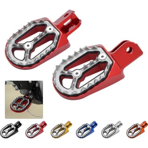 Foot Pegs Footrest Pedal for Honda CRF230 CRF230F CRF 230 F 2003-2017 2016 2015 2014 2013 2012 2011 2010 2009 2008 2007 2006
