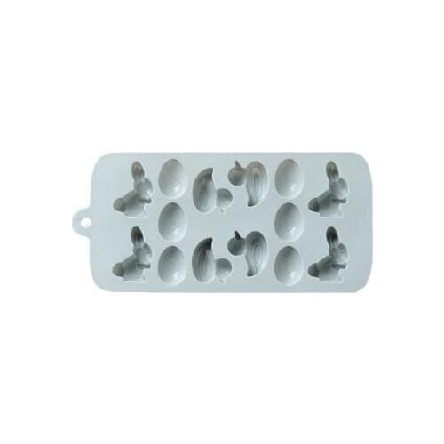 Duckling egg silica gel chocolate mold ice rappet sugar mold cartoon shape pudding baking mold