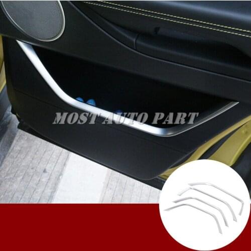 Inner Door Panel Moulding Trim Cover For Land Rover Range Rover Evoque 2013-2018 Car accesories interior Car decoration