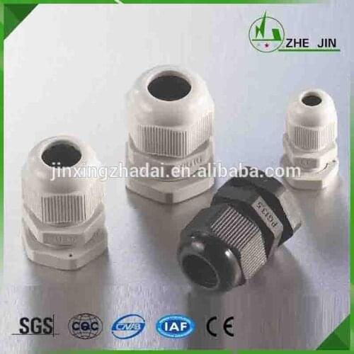 ZHEJIN (100pcs) IP68 M16*1.5 4-8MM Plastic Waterproof Connectors Nylon Cable Glands