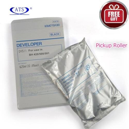 1PCS Developer Powder DV511 For Konica Minolta BH 420 421 500 501 7145 Compatible BH420 BH421 BH500 BH501 BH7145 Copier Supplies