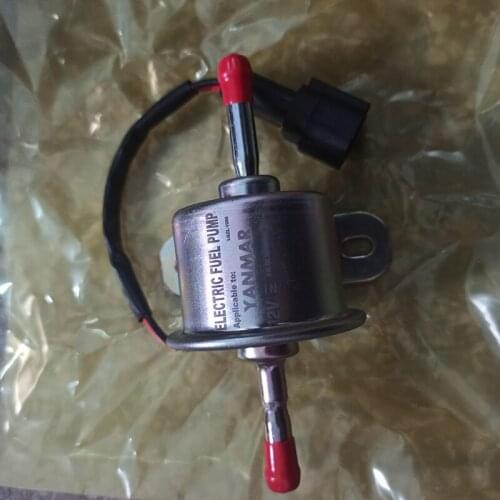 12V HEP-02A Diesel Fuel Electric Fuel Pump For Yanmar Excavator Parts
