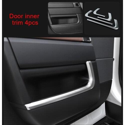 For Land Rover Range Rover sport HSE 2014-2019 chrome Door inner trim 4pcs