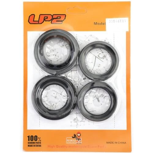 Areyourshop For Kawasaki KLF150 KLX140 KLX125 KX65A 2000-2015 00-18 92049-1524 Front Fork Oil Seal Dust Cap Repair Rebuild Kit