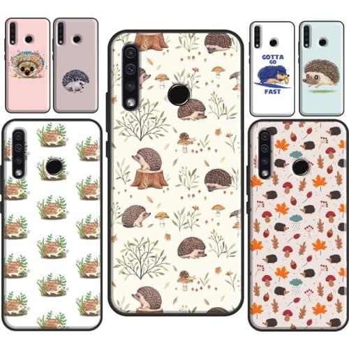 Cute Hedgehog For Huawei Honor 10i 10 Lite 7X 8X 9X 10X Lite 8A 9A 8S 9S 4C 6C 7C 7A 20 Pro Phone Case