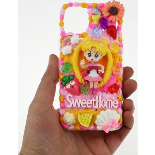 New kawaii phone case for iphone xs 11 pro max 12 mini 7 8 plus mini xr se apple cover woman lovely style coque Samsung s21 20