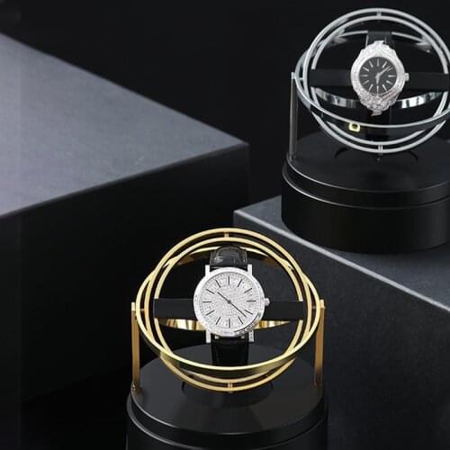 Single Watch Winder for Automatic Electric Watch Winder Multi-function Storage Box Watch Collection Silent Motor 220V EU/US Plug