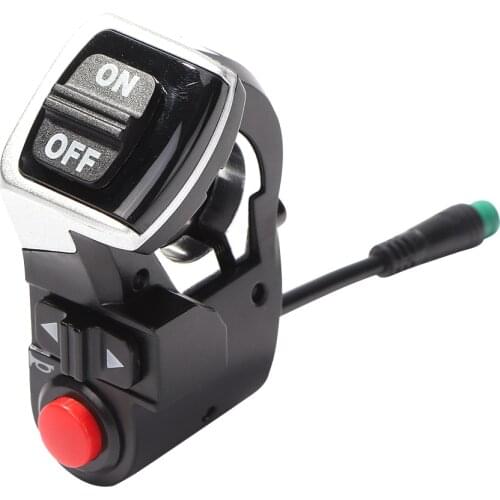 Electric Scooter Handlebar Switch E-scooter Turn Signals On/Off Button Light Switch for Kugoo M4 Pro Scooter Parts