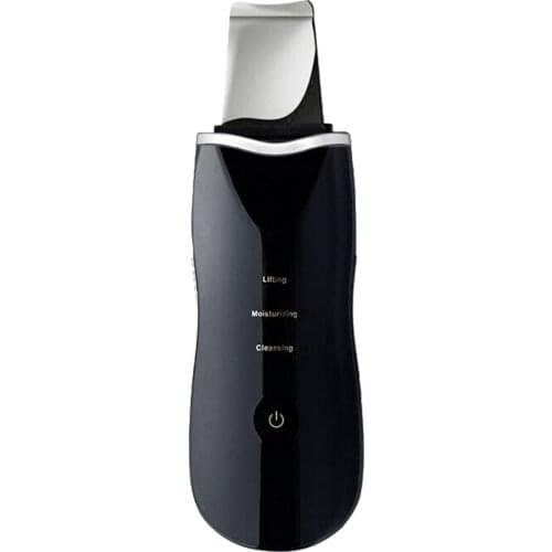 Face Skin Lifting Beauty Salon use Rechargeable Electric Ultrasonic Scrubber Device